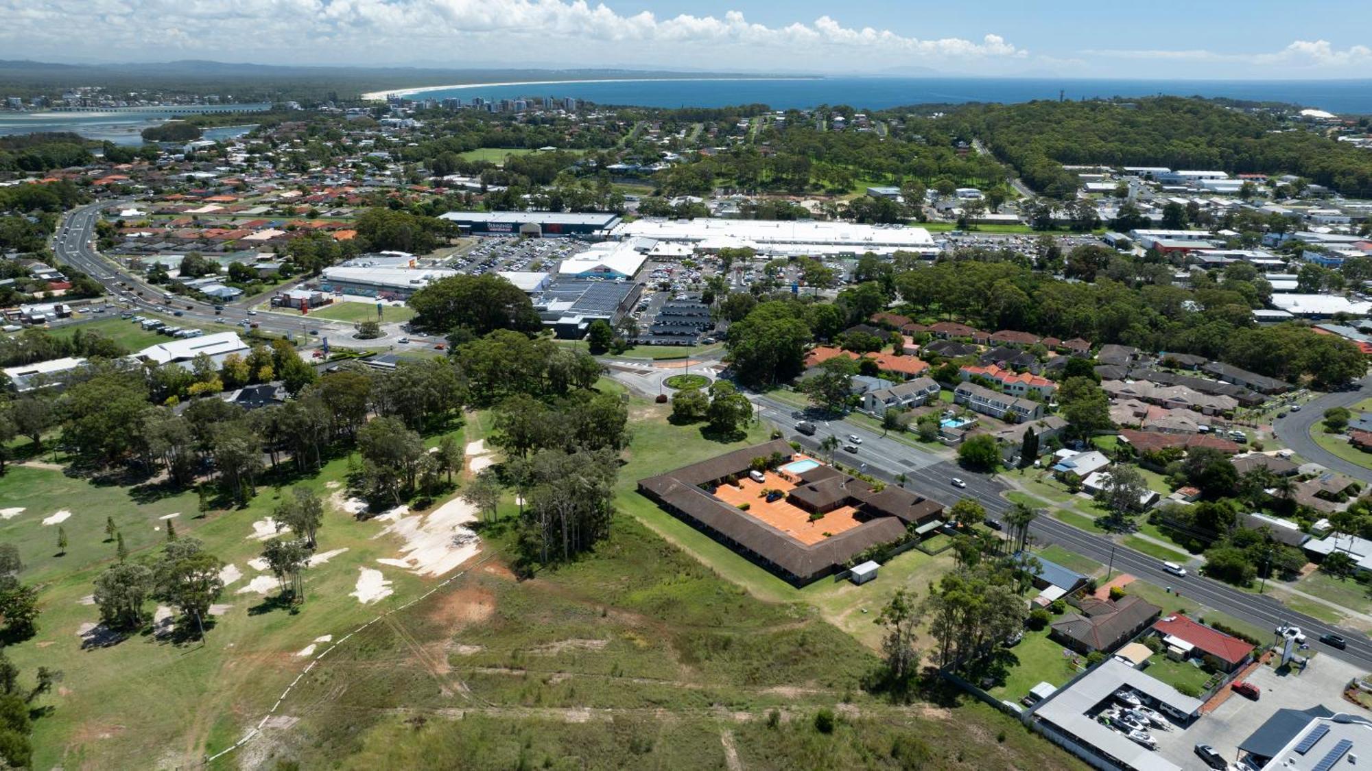 Island Palms Motor Inn Forster Kültér fotó